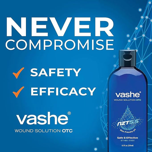 Vashe Wound Cleanser 8.5 oz. Flip Top Bottle NonSterile Antimicrobial