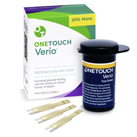 Blood Glucose Test Strips OneTouch Verio / 50 per pack