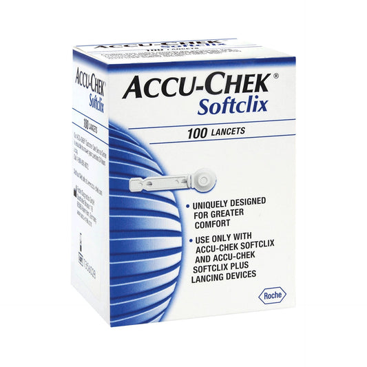 Lancet for Lancing Device Accu-Chek Non-Safety Twist Off Cap Multiple Sites 28 Gauge