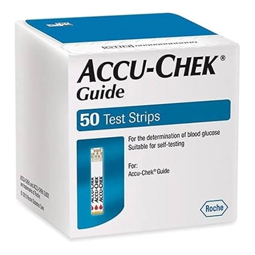 Accu-Chek Blood Glucose Test Strip Accu-Chek / 50 per box