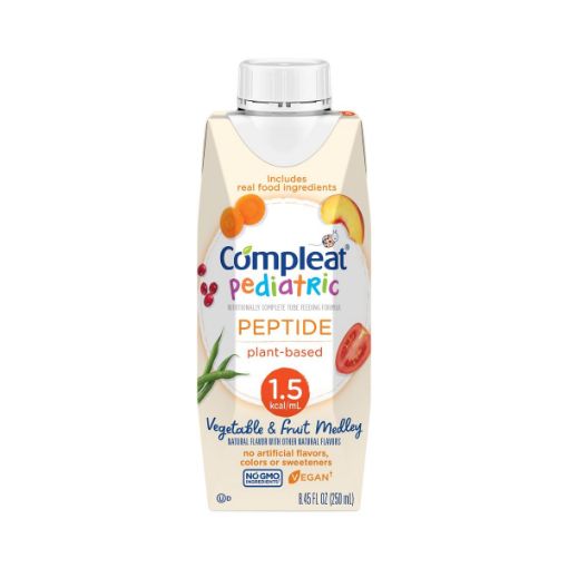 Pediatric Oral Supplement / Tube Feeding Formula Compleat® Peptide 1.5 Unflavored 8.45 oz.