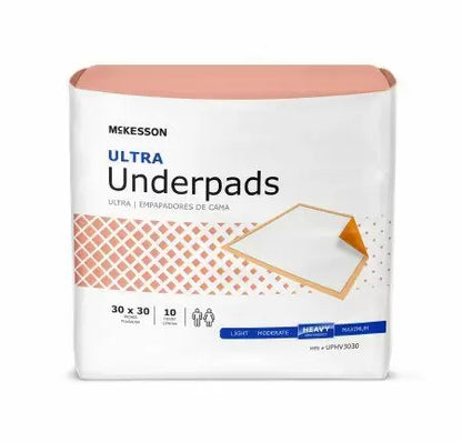McKesson Ultra Underpads, Heavy Absorbency