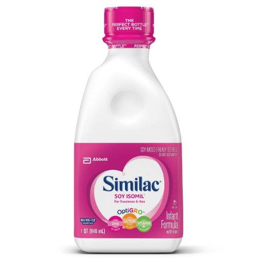 Infant Formula Similac® Soy Isomil® for Fussiness and Gas 32 oz