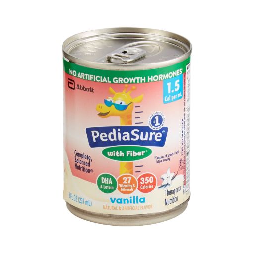 Pediatric Oral Supplement / Tube Feeding Formula PediaSure® 1.5 Cal with Fiber Vanilla 8 oz