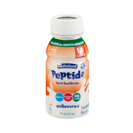 Pediatric Oral Supplement / Tube Feeding Formula PediaSure® Peptide 1.0 Cal Unflavored 8 oz. Bottle