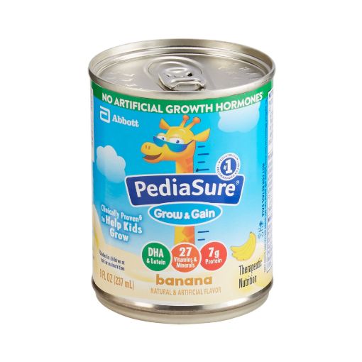 Pediatric Oral Supplement PediaSure® Grow & Gain Banana Flavor 8 oz Can