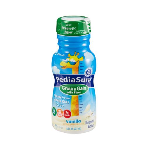 Pediatric Oral Supplement PediaSure® Grow & Gain with Fiber Vanilla Flavor 8 oz. Bottle
