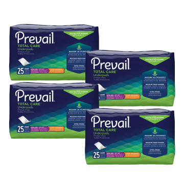 Prevail Super Absorbent Total Care Underpads