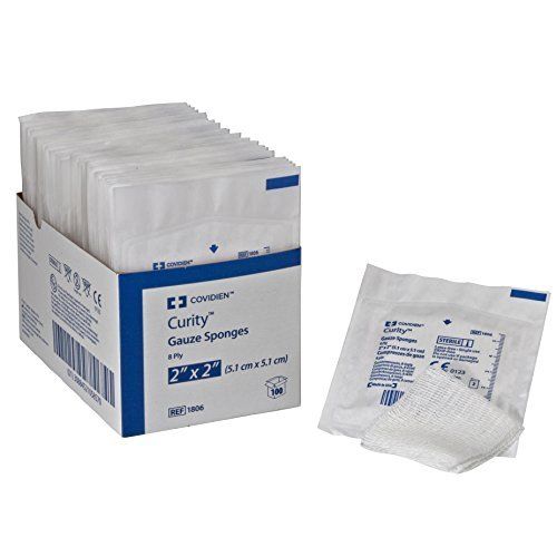 Kendall Curity Gauze Sponges Sterile