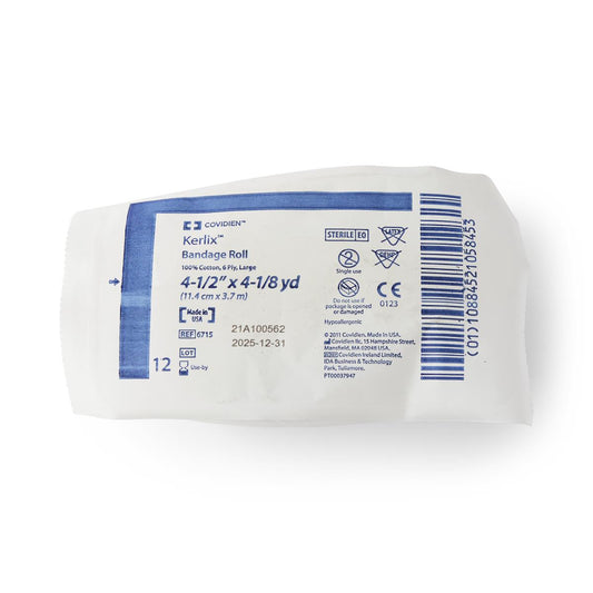 Kendall Covidien Kerlix 6 Ply Bandage Rolls 6715 4.5 IN x 4.1 YDS
