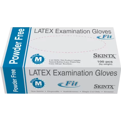SKINTX Latex Powder-Free Exam FIT Gloves