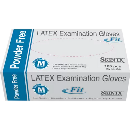 SKINTX Latex Powder-Free Exam FIT Gloves