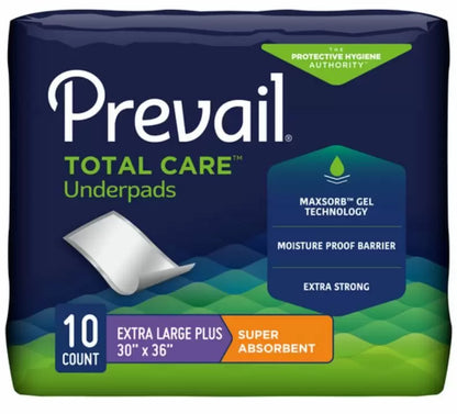 Prevail Super Absorbent Underpads 30 x 36